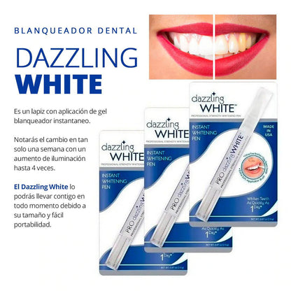 BLANQUEADOR DENTAL DAZZLING WHITE 👄 - De Shopping Store