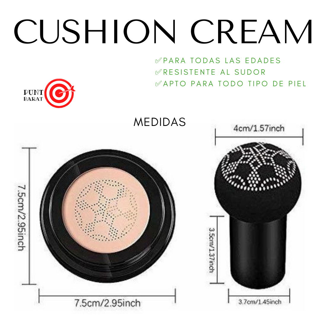 Crema CC con colchón de aire MUSSBALM - De Shopping Store