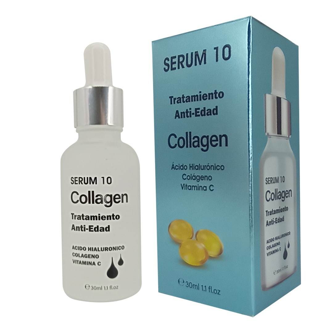 COLAGENO ANTI-EDAD CON ACIDO HIALURONICO SERUM 10 - De Shopping Store