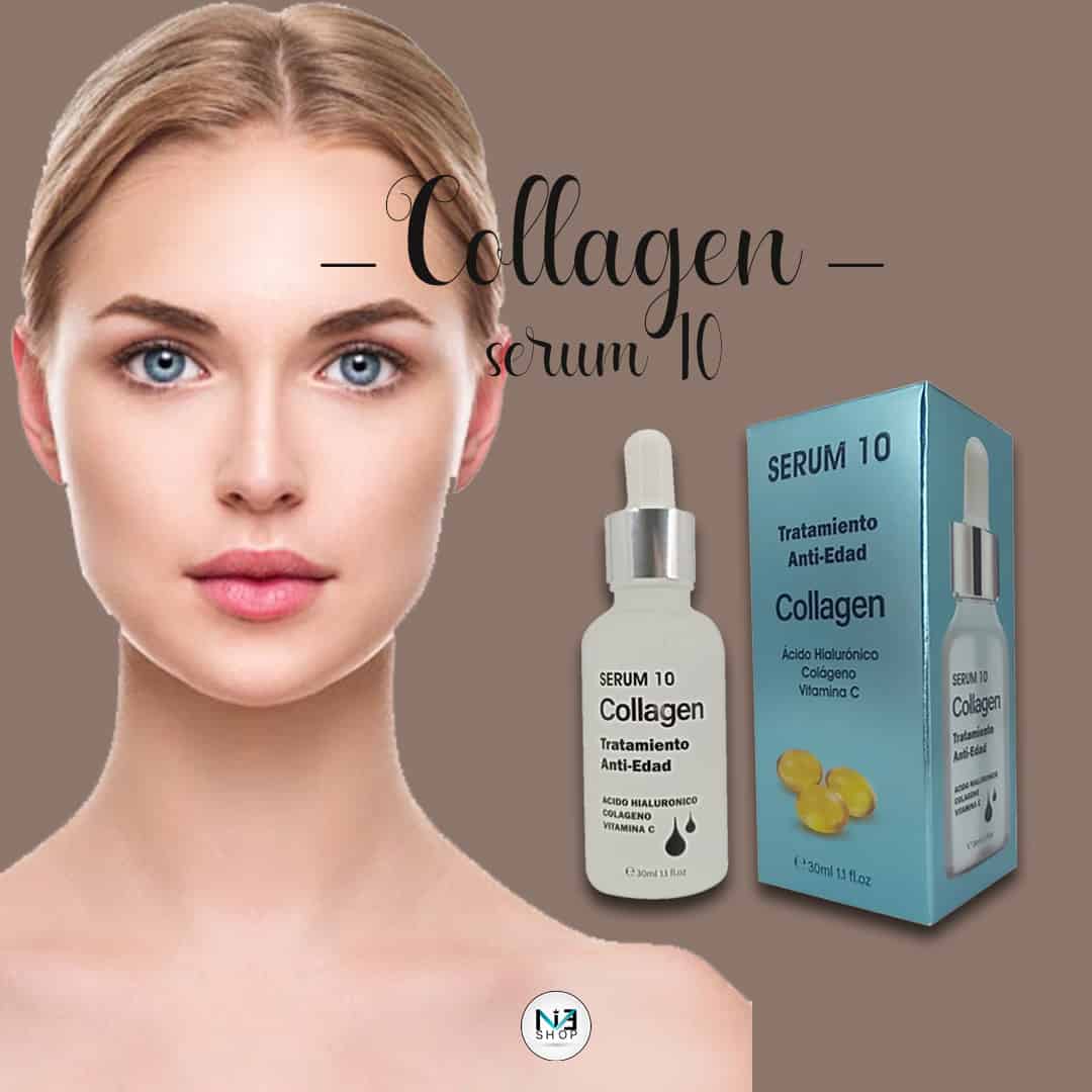 COLAGENO ANTI-EDAD CON ACIDO HIALURONICO SERUM 10 - De Shopping Store